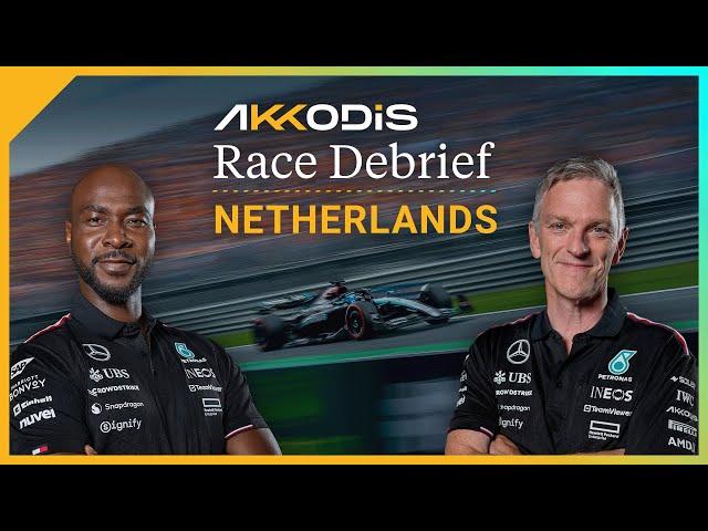 Why the Two-Stop Strategy?  | 2024 Dutch GP F1 Akkodis Race Debrief