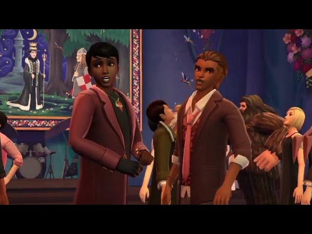 Harry potter hogwarts mystery - Valentine's day ball [ Part 1 ] [ Talbott x Felix ]