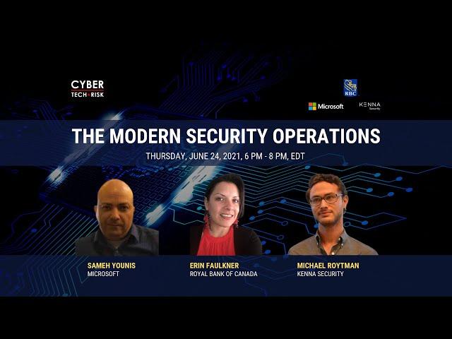 Panel Discussion - The Modern Security Operations