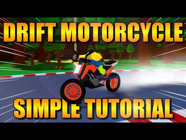 【Roblox】Simple Tutorial of DRIFTING BIKE in Build A Boat For Treasure | ビルドアボートでドリフトできるバイクの作り方！