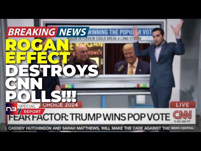 BREAKING: Trump's Rogan Bombshells Send CNN Into TOTAL PANIC As New Poll Numbers DESTROY Records!