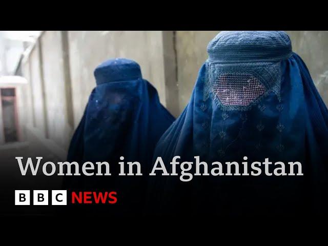 Women banned from speaking in public by Afghanistan's Taliban rulers  | BBC News