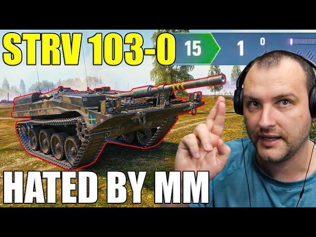 Cross Your Fingers Because MM Really Hates This Tank! - Strv 103-0 in World of Tanks