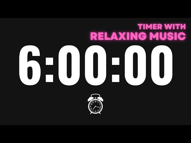 6 Hours Sleep Timer, 6 Hour Timer With Music, Timer with sleep music