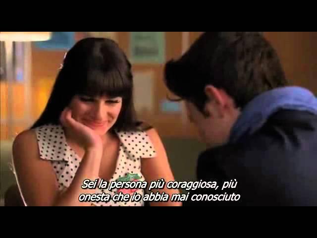 Rachel's Yearbook Message To Kurt [GLEE Deleted Scene] SUBiTA