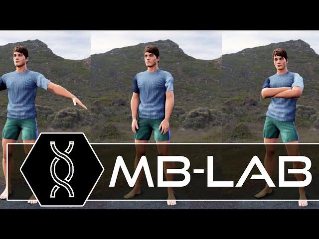 MB-LAB -- Amazing Human Generator For Blender