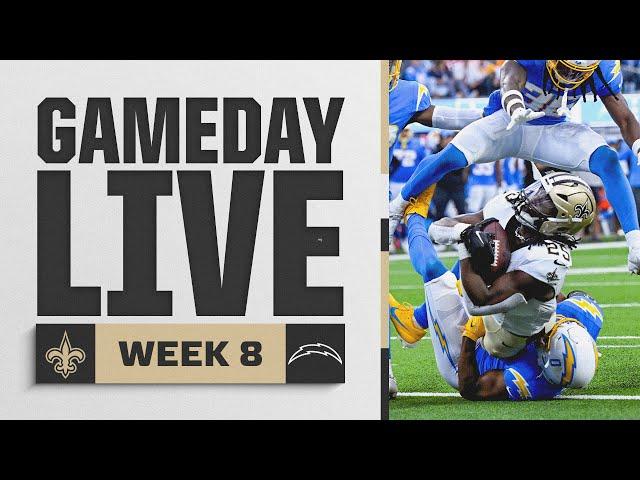 Chargers vs. Saints Gameday Live | 2024 NFL Week 8