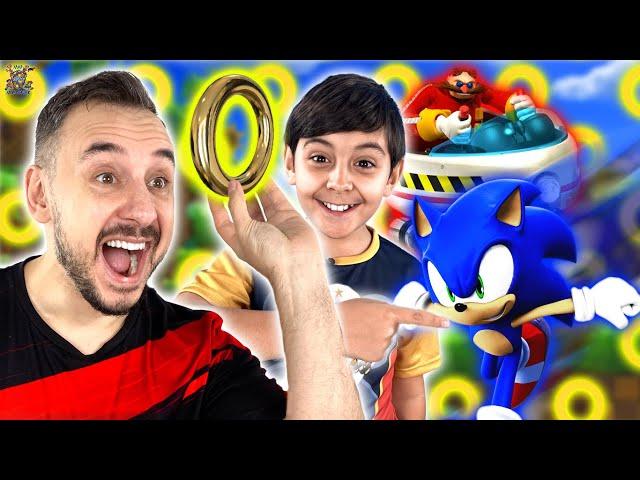 ПАПА РОБ И ЯРИК ИГРАЮТ В SONIC RUNNERS! СБОРНИК ЛУЧШИХ ИГР