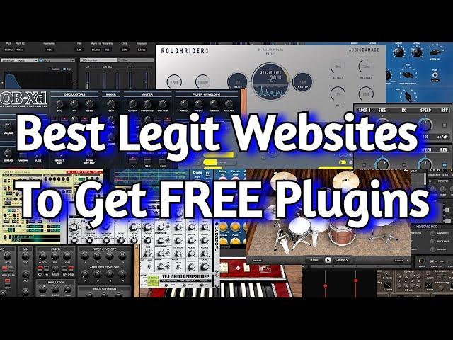 Best 6 Legit WEBSITES in 2024 to Download FREE Audio VST Plugins - Windows, Mac & Linux