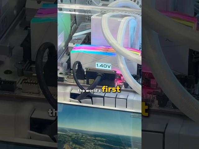 The world’s first ram sticks with a built in display!