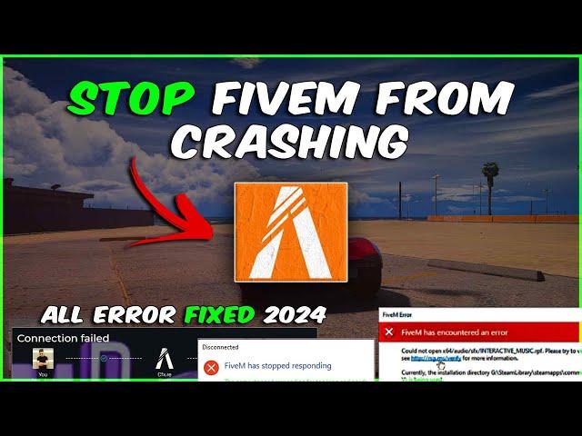 FiveM - How To FIX FiveM ERRORS And CRASHES (2024)