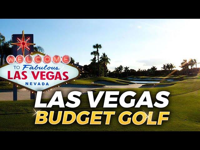 Las Vegas Nevada On A Budget: Top Golf Courses UNDER $100 | Living In Las Vegas Nevada