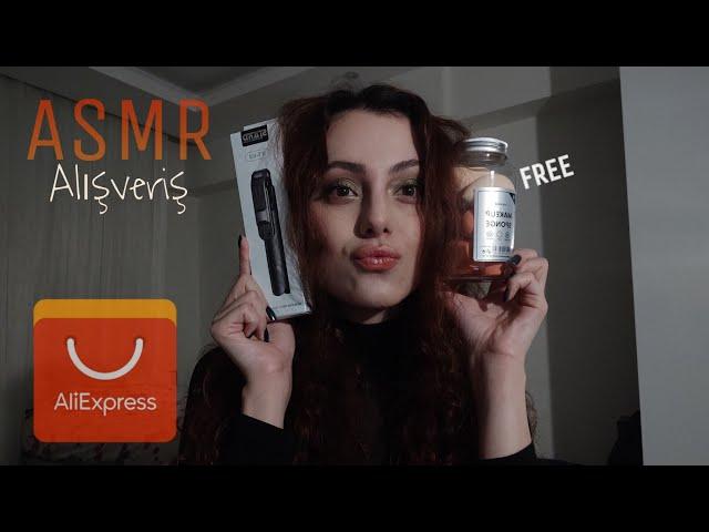 Türkçe ASMR ~ Bedava Alışveriş | Fısıltı Tascam Sohbet