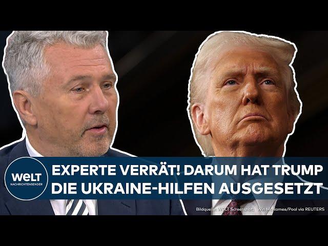 UKRAINE WAR: Expert reveals! What's behind Trump's suspension of US aid for Kiev