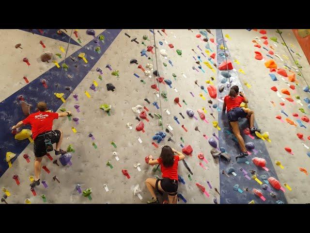 Indoor Rock Climbing