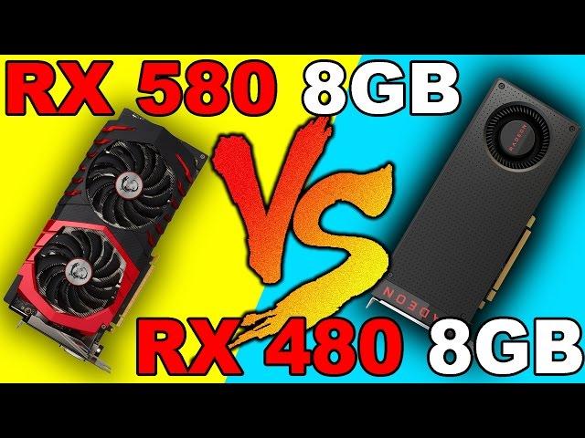 RX 580  VS  RX 480  | DX12  AND  DX11 | Comparison