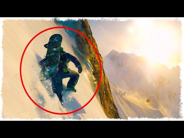 УПАЛ С ВЕРШИНЫ ГОР... БЕЗУМИЕ В STEEP!!!