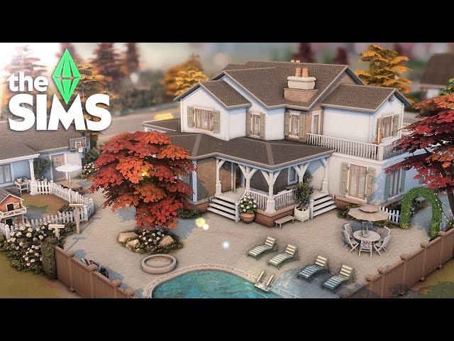 100 BABY CHALLENGE  HOUSE | The Sims 4 Speed Build