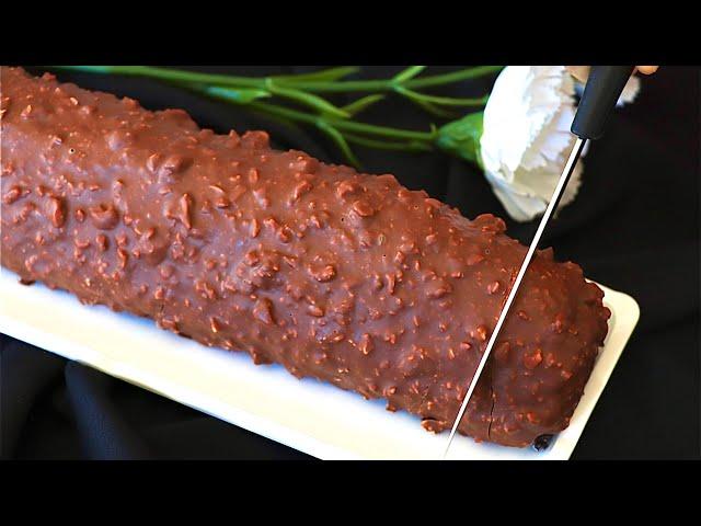 5 MINUTES OF SWEET ‼ ️The Best Dessert Recipe With No Oven Biscuits BISCUIT CAKE