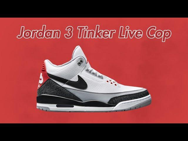 Jordan 3 Tinker Live Cop