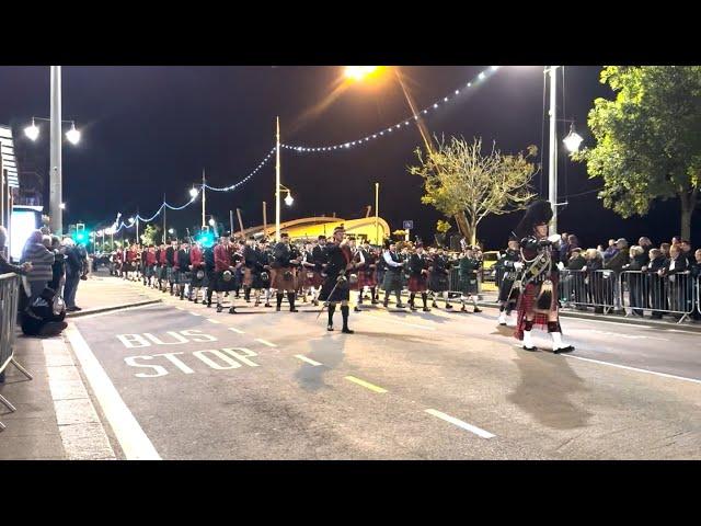 Bideford Massed Pipes and Drums 2024