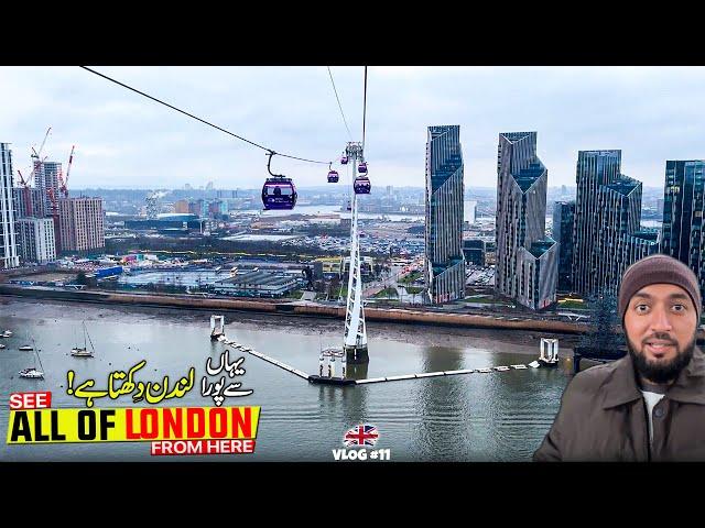 See Whole Of London  With The Best View  | London Cable Car  Delicious Turkish Restaurant In UK