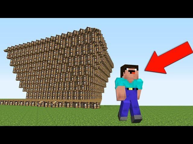 НУБ ПРОТИВ ЦУНАМИ ИЗ ВЕРСТАКОВ В МАЙНКРАФТ КАК ВЫЖИТЬ НУБУ MINECRAFT ТРОЛЛИНГ ЛОВУШКА ЗАЩИТА МУЛЬТИК