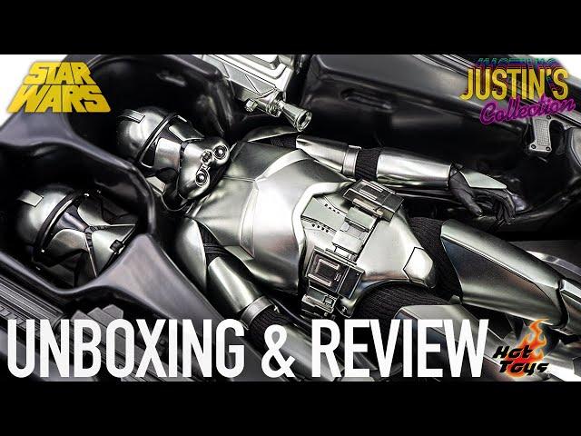 Hot Toys Chrome Clone Trooper Star Wars Unboxing & Review