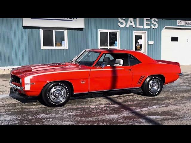 1969 Chevrolet Camaro SS 350 4 Speed for sale at Pentastic Motors