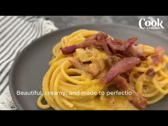 Traditional recipe, creamy and incomparable: CARBONARA PASTA, absolutely unmissable!