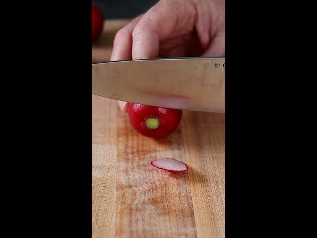 Cutting A Radish #shorts
