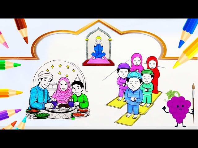 Islamic Teaching For Kids | Giggles & Grapes | #kidslearning #goodbehavior