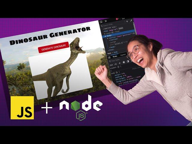 Building a Node.js app (as a JavaScript noob) |   LIVE CODING