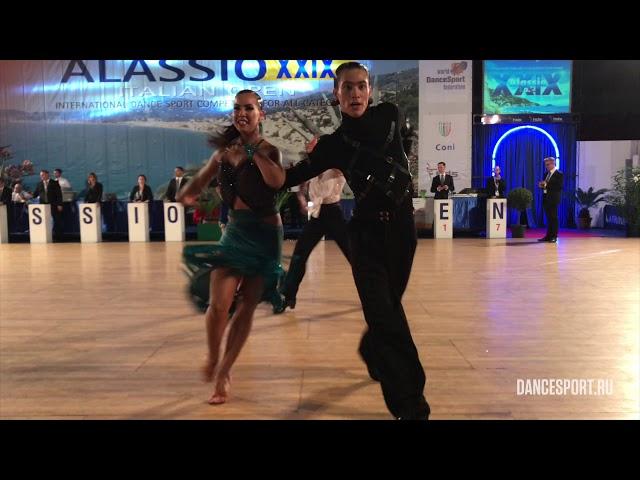 Maksym Kravchenko - Paula Kukute LAT, Cha-Cha-Cha | Italian Open Championships