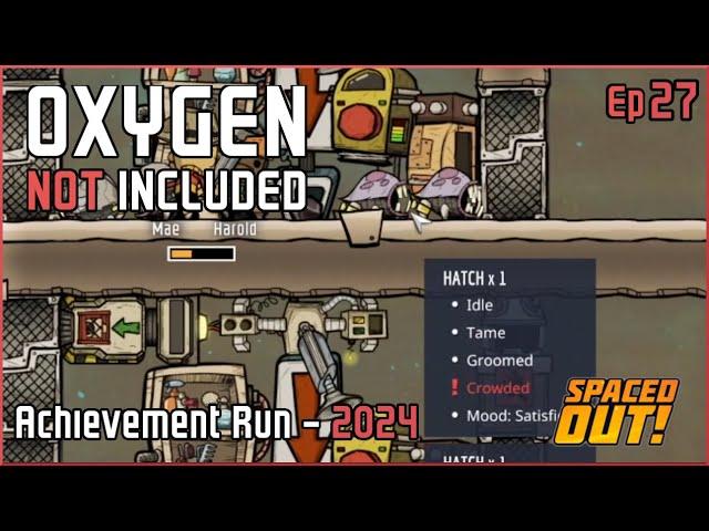 Ep 27 - Cycle 100 DISASTER Recovery  - Oxygen Not Included - Beginners & Achievement Guide - 2024