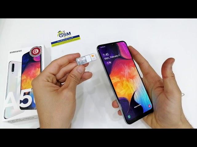 INSERT SIM & SD CARD Samsung Galaxy A10, A20, A30, A40, A50, A70 (Dual SIM)