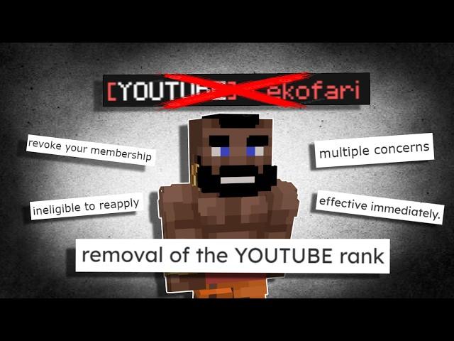 I got banned a third time and lost Youtube Rank…