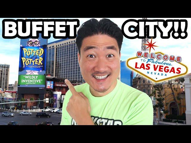 72 Hours in Las Vegas! (Full Documentary) All You Can Eat Buffets & More!