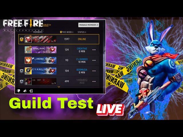 AYYT is live Guild test subs fun custom #fflive #shortslive #shortsfeed #shorts #totalgam #ayyt