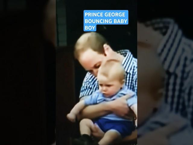 PRINCE GEORGE BOUNCING BABY BOY CATHERINE