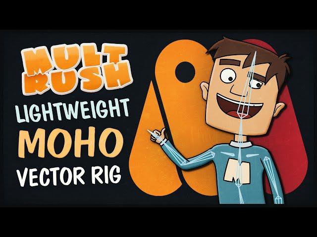 Moho Lightweight Vector Rig by Mult Rush (ENG Subtitles)