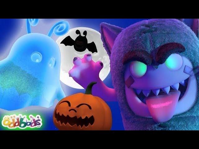 Halloween Time with Oddbods! | Funny Halloween Cartoons for Kids | Moonbug Kids Express Yourself!