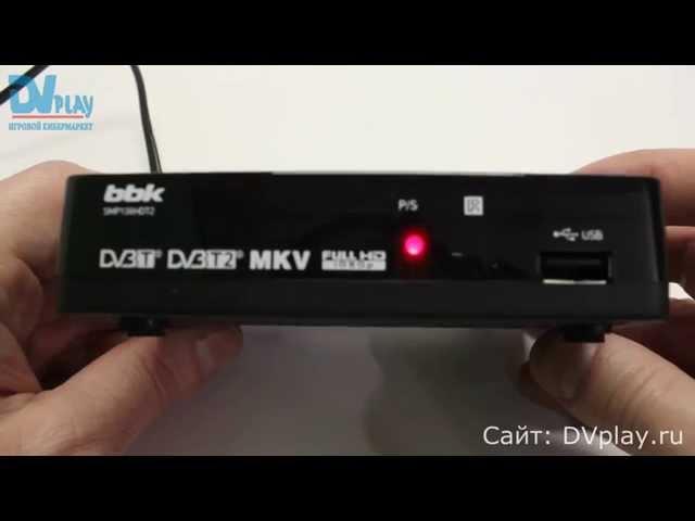 BBK SMP136HDT2 - обзор DVB-T2 ресивера