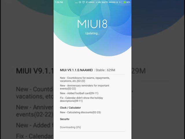 How to update to MIUI 9 on Mi5