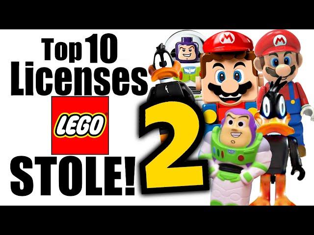 Top 10 Licenses LEGO Stole - The Sequel!