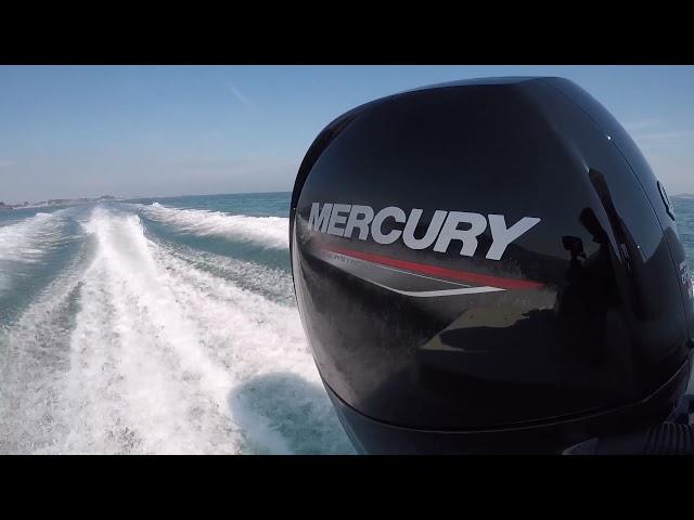 Mercury 150 Fourstroke powering Quicksilver 675 Weekend