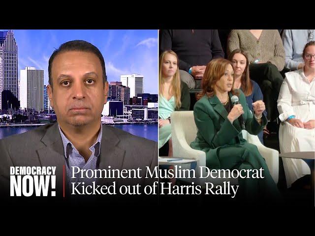 Prominent Muslim Democrat Demands Answers After Being Kicked Out of Harris Rally in Michigan