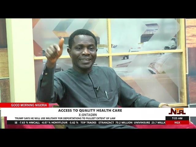 Dr Chris Otabor Draws Nexus Between Quality Health Care and Social Economic Problems | NTA