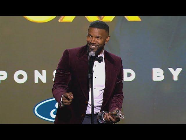 Jamie Foxx Performs 'Wanda' & Kanye West Impressions In Hilarious Speech | Urban One Honors