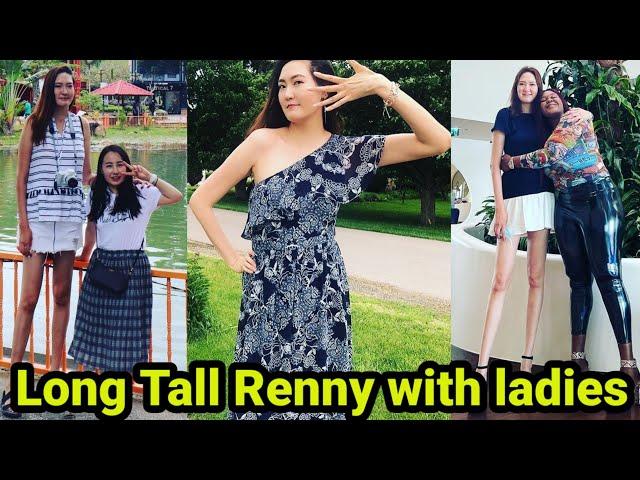 Long Tall Renny with Ladies | Rentsenkhurloo Tall | tall girl short girl